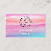 Waterverf Korting Kaart (Achterkant)