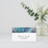 Waterverf Kosmische Sterrenbeeld Modern Visitekaartje (Staand voorkant)