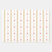 Waterverf Kousen en Garland Inpakpapier Vel (Voorkant 2)