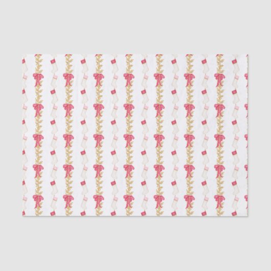 Waterverf Kousen en Garland Tissuepapier (Voorkant)