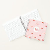 Waterverf krab monogram notitieboek (Binnen)