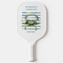 Waterverf krab, Pensioengemeenschap Pickleball Paddle