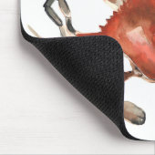 Waterverf krab - rood muismat (Hoek)