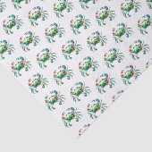 Waterverf krab tissuepapier (Detail)