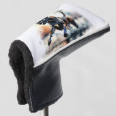 Waterverf krachtige Cane Corso hond Golfheadcover (3/4 voorkant)