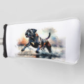 Waterverf krachtige Cane Corso hond Golfheadcover (Voorkant)