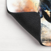 Waterverf krachtige Cane Corso hond Muismat (Hoek)