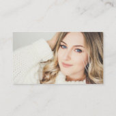 Waterverf krans Visitekaartje (Achterkant)