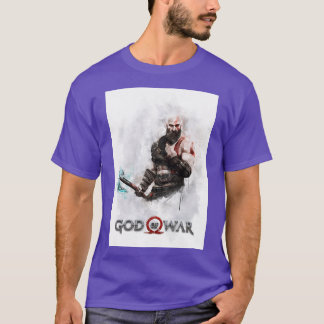 Waterverf Kratos 1 T-shirt