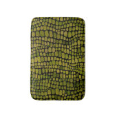 Waterverf krokodillenprint badmat (Voorkant Verticaal)