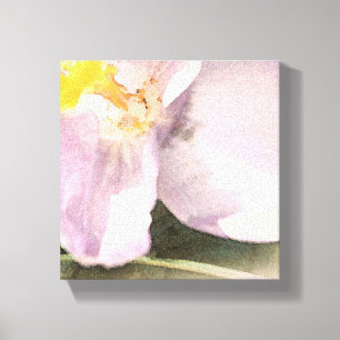 Waterverf Kroonverfkleuring Canvas Afdruk