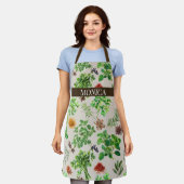 Waterverf kruiden en specerijen schort (Gedragen)