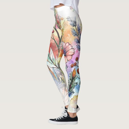 Waterverf kruiden spatten leggings (Links)