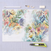 Waterverf kruiden spatten tissuepapier (Craft)