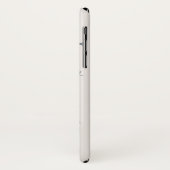 Waterverf kruist patroon Case-Mate iPhone case (Achterkant/links)