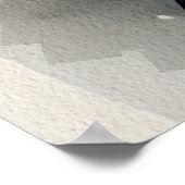 waterverf kunst aan de muur poster (Hoek)