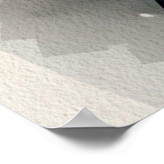 waterverf kunst aan de muur poster (Hoek)