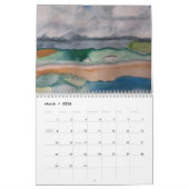 Waterverf Kunst door MintCake100 Kalender 2024 (Mar 2026)