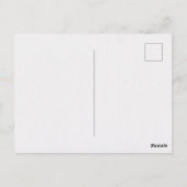 Waterverf kunst natuur landschap briefkaart (Achterkant)