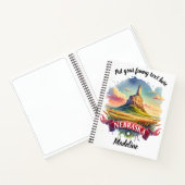 Waterverf kunst van het landschap van Nebraska Notitieboek (Binnen)