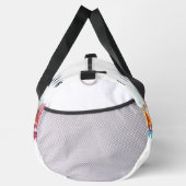 Waterverf Kunst van I love Paris Eiffeltoren Reize Plunjezak (Rechts)