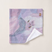 Waterverf kunst Venus godin liefde geestesdesign Bad Handdoek (Wasdoekje)