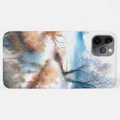 Waterverf kunstlandschap Case-Mate iPhone case (Achterkant (horizontaal))