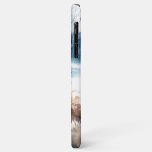 Waterverf kunstlandschap Case-Mate iPhone case (Achterkant/links)