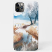 Waterverf kunstlandschap Case-Mate iPhone case (Achterkant)