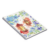 Waterverf kunstlantaarns notitieboek (Rechterzijde)