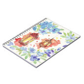 Waterverf kunstlantaarns notitieboek (Linkerzijde)