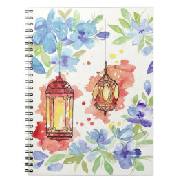 Waterverf kunstlantaarns notitieboek