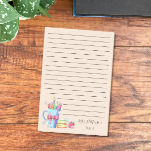 Waterverf kunstleraar regeerde post-it notities post-it® notes