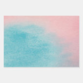 Waterverf Kunstschildklierondergrond Vervulling Inpakpapier Vel (Voorkant 2)