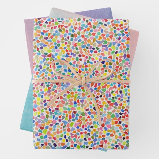 Waterverf Kunstschildklierondergrond Vervulling Inpakpapier Vel (In situ)