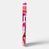 Waterverf-kunstwerk Roze Pioen Case-Mate iPhone Case (Achterkant / Rechts)
