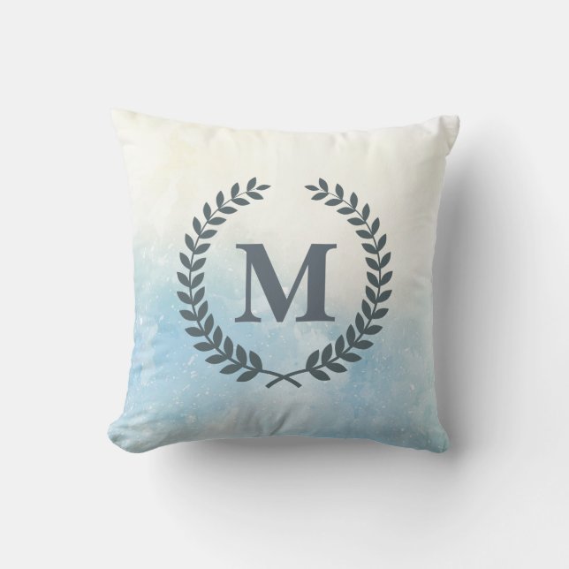 Waterverf Kussen (Voorkant)