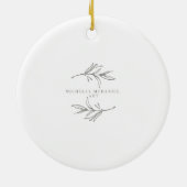 Waterverf kustkrab keramisch ornament (Achterkant)