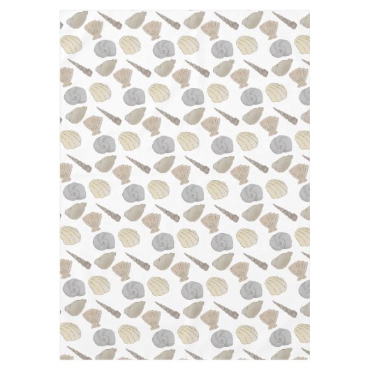 Waterverf Kustschalen Tafelkleed (Voorkant)