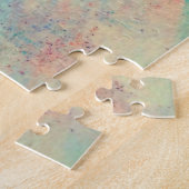 Waterverf - Kute Colorful Butterflies - Harten - Legpuzzel (Zijkant)