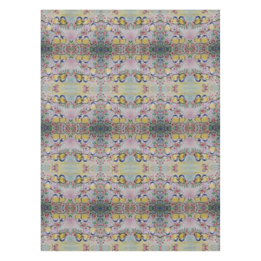 Waterverf - Kute Sparrows - Tafelkleed (Voorkant)