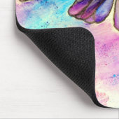 Waterverf Kutkleurige vlinders Muismat (Hoek)