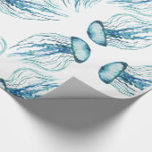 Waterverf kwal patroon cadeaupapier (Hoek)