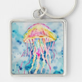 Waterverf kwal sleutelhanger (Voorkant)