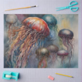 Waterverf kwal Tropische Decoupage Papier (Craft)