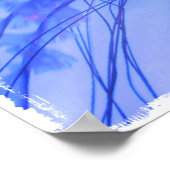 Waterverf kwallen poster (Hoek)