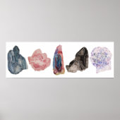 Waterverf Kwarts Poster (Voorkant)