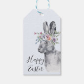 Waterverf kweekrooster cadeaulabel (Voorkant)