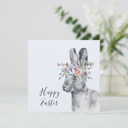 Waterverf kweekrooster kaart (Staand voorkant)