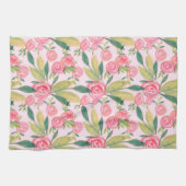 Waterverf La Rosa Whimsy Gold Kitchen Towel Theedoek (Horizontaal)